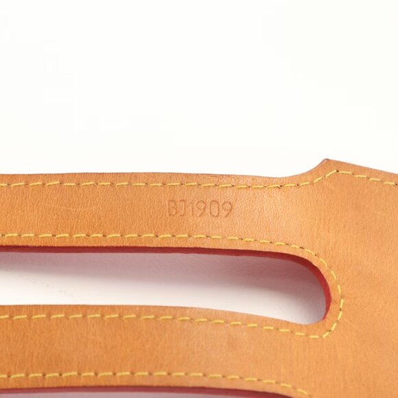 Louis Vuitton Charlton Bracelet in Red Monogram Vernis Leather/NWOT - Picture 7 of 8